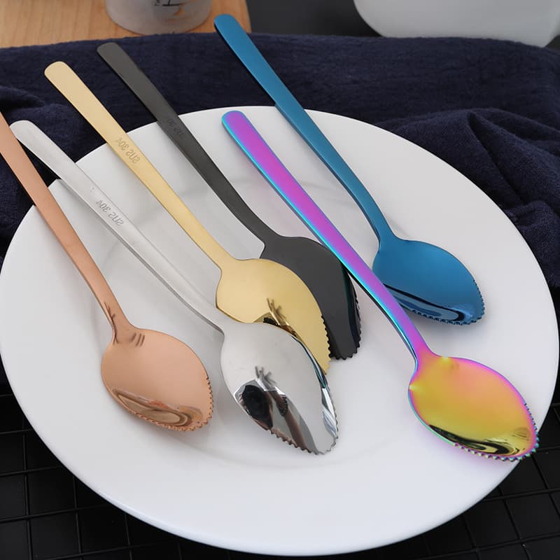 Baby Fruit Spoon Scraper Dual-Head Infant Feeding Spoon Children's Fruit Spoon Apple Puree Scoop Toddler Spoon