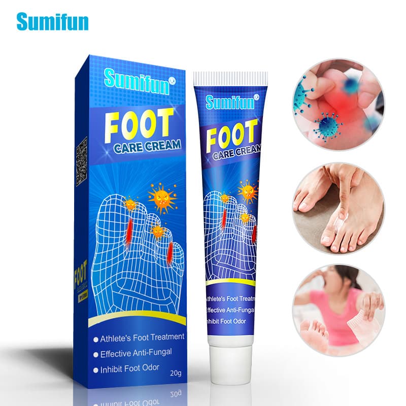 Sumifun Cross-border Plaster, Athlete's Foot Ointment, Foot Sweat and Odor Spray, Foot Deodorant Health Cream, Wholesale Ready Stock