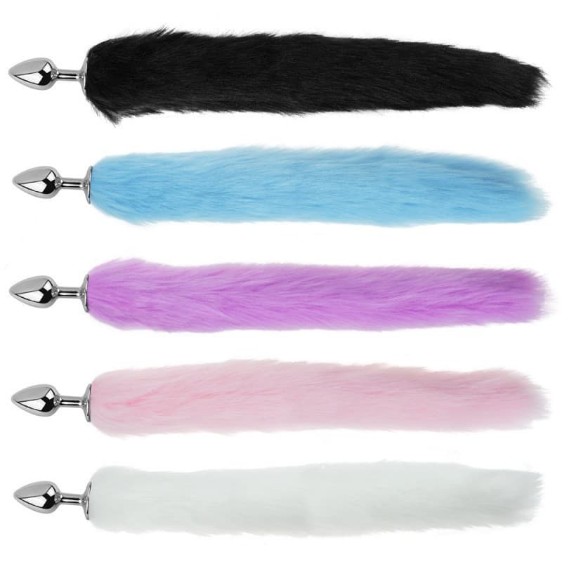 Manufacturer wholesale SM tail anal plug female masturbation sex appliances fun couple alternative toys fox tail