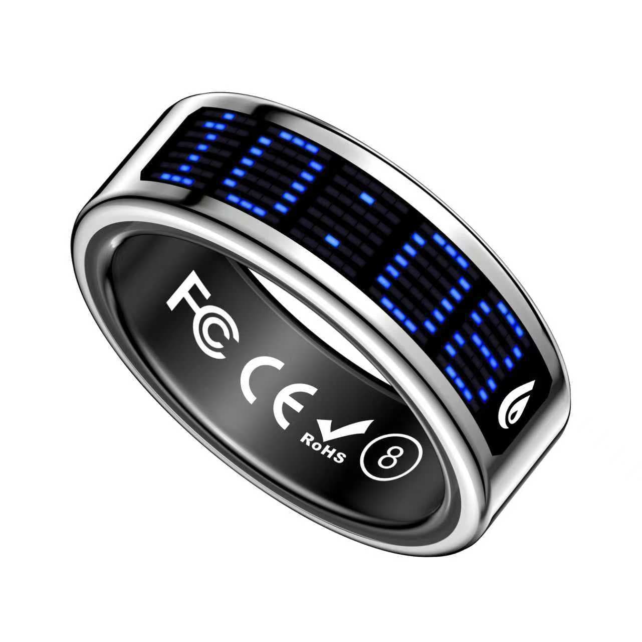 2026 new smart ring heart rate blood oxygen sleep health monitoring sports step counting photo waterproof ring
