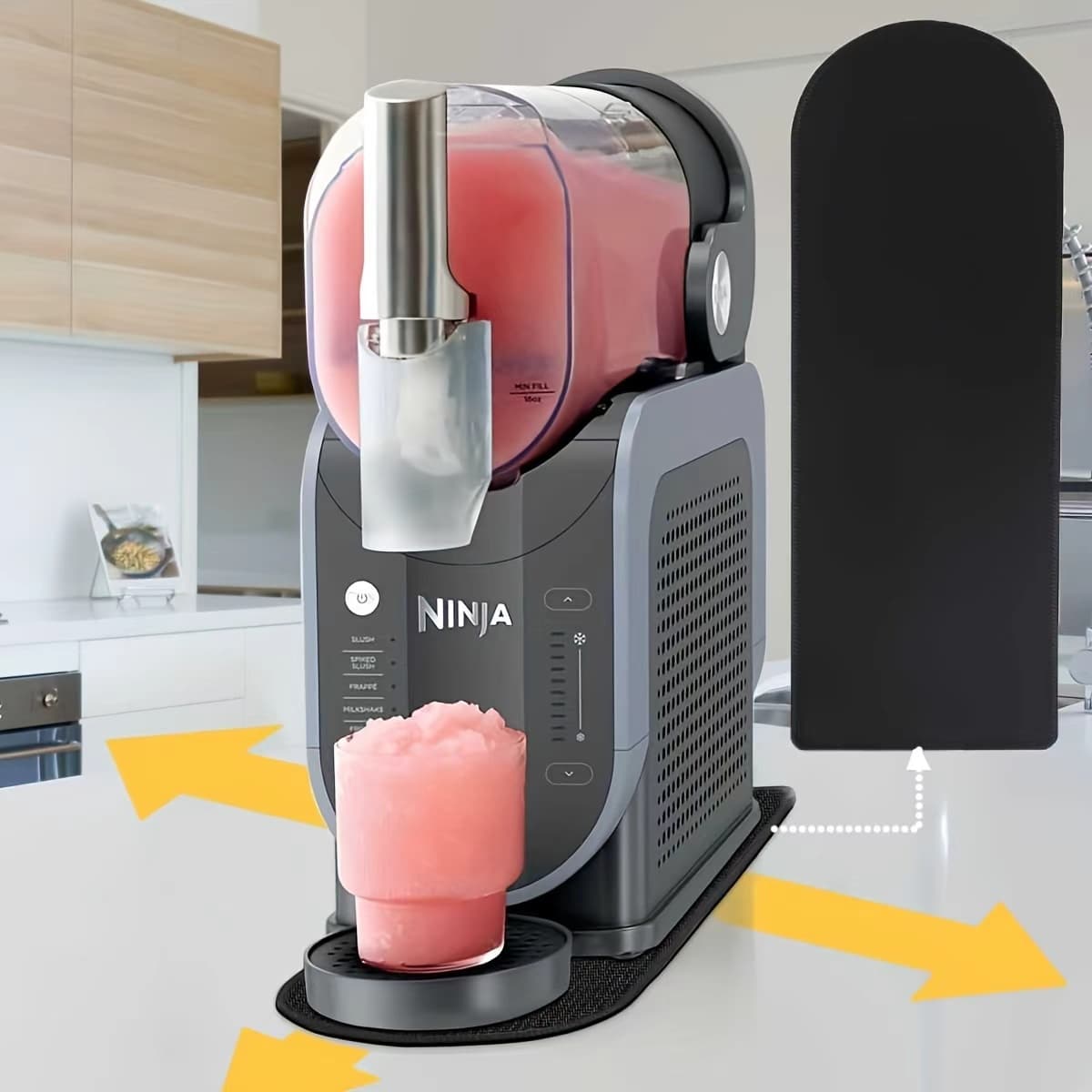Temu Ninja Smoothie Machine Fs301/Fs300 Sliding Mat - Non-Slip Base, Compatible with Fs301/Fs300