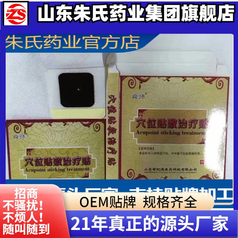 Shunshi 6-Patch Acupoint Patch Sanfu Patch Manufacturer Magnetic Bead Plaster with Herbal Powder Medical Grade