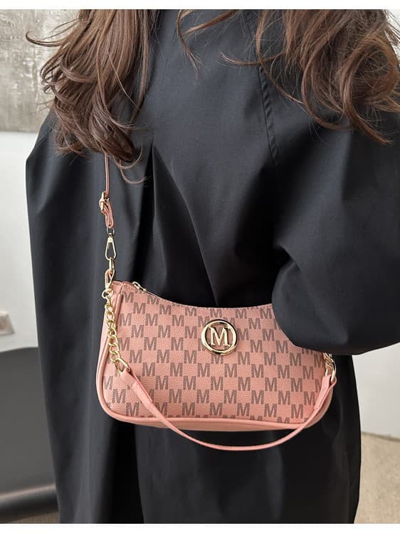 2025 New Retro Print Trendy Underarm Bag Fashion Premium Shoulder Bag Niche Letter Crossbody Bag for Women