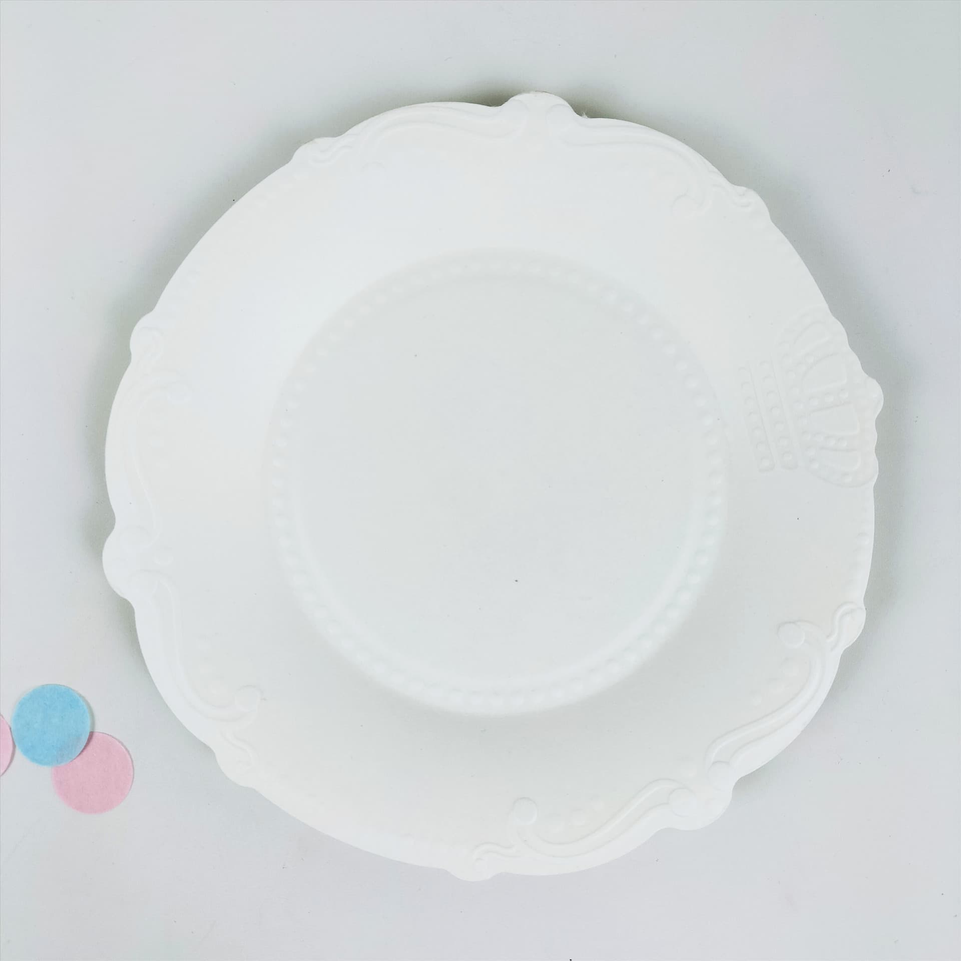 Pain Board Pain Bag Material Household Pulp Painting Picnic BBQ Plate Cake Dish Paper Plate Wholesale