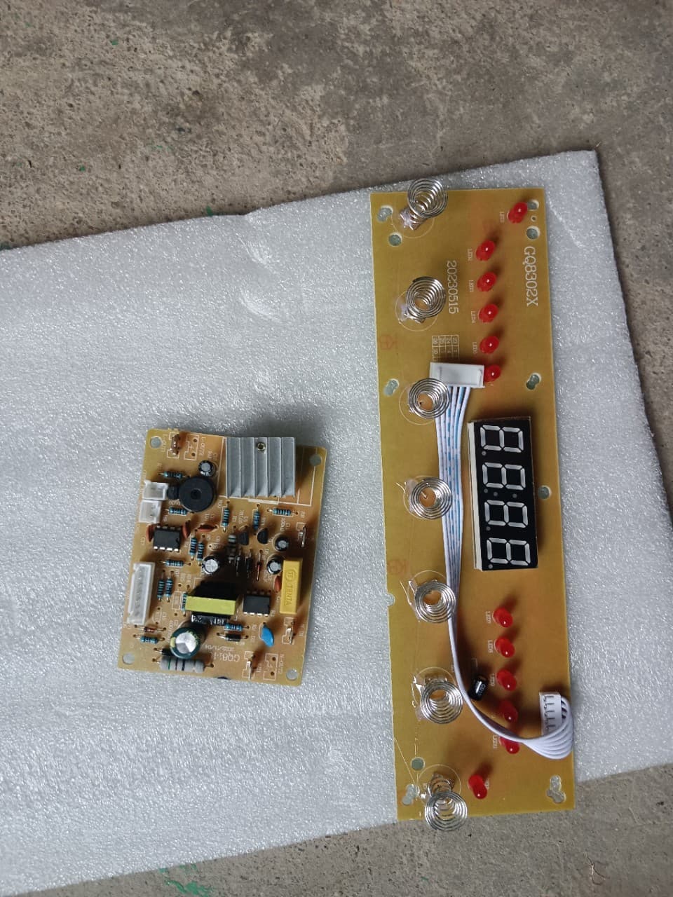 High-Power Electric Ceramic Hob Parts: Control Board, Temperature Controller, Fan, Touch Control Panel, Display Circuit Mainboard