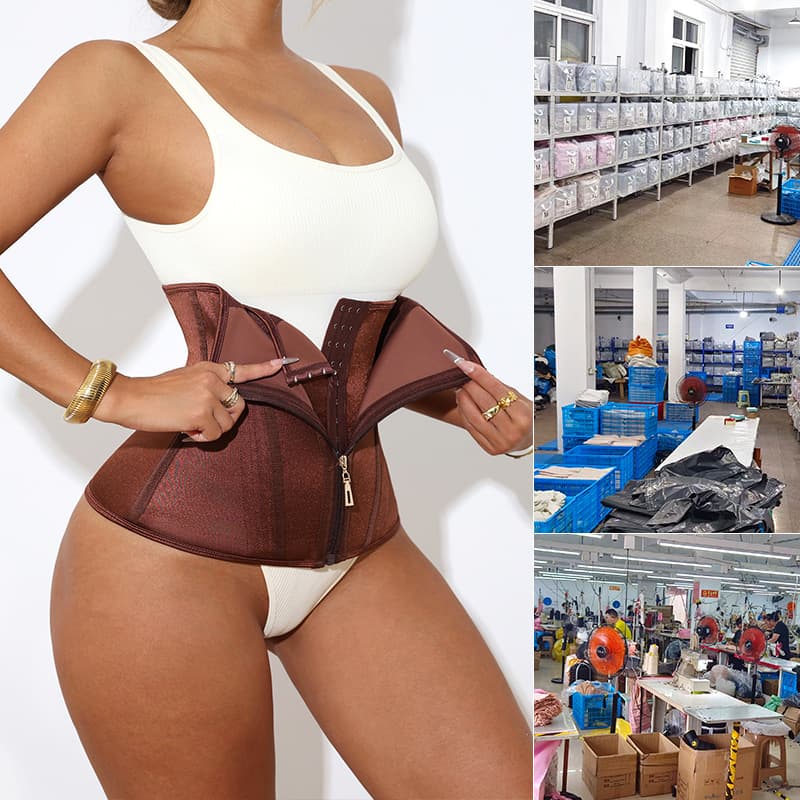Cross-border Hot Selling Waist Trainer Belt for Women, Abdominal Shaper, Single Row Breathable Waist Cincher Shapewear