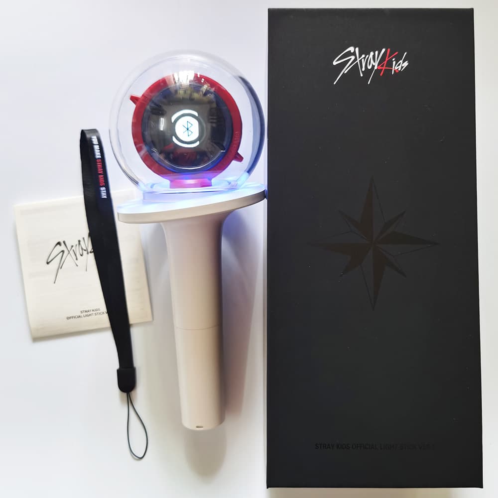 Stray Kids 2nd generation official app Bluetooth-enabled light stick