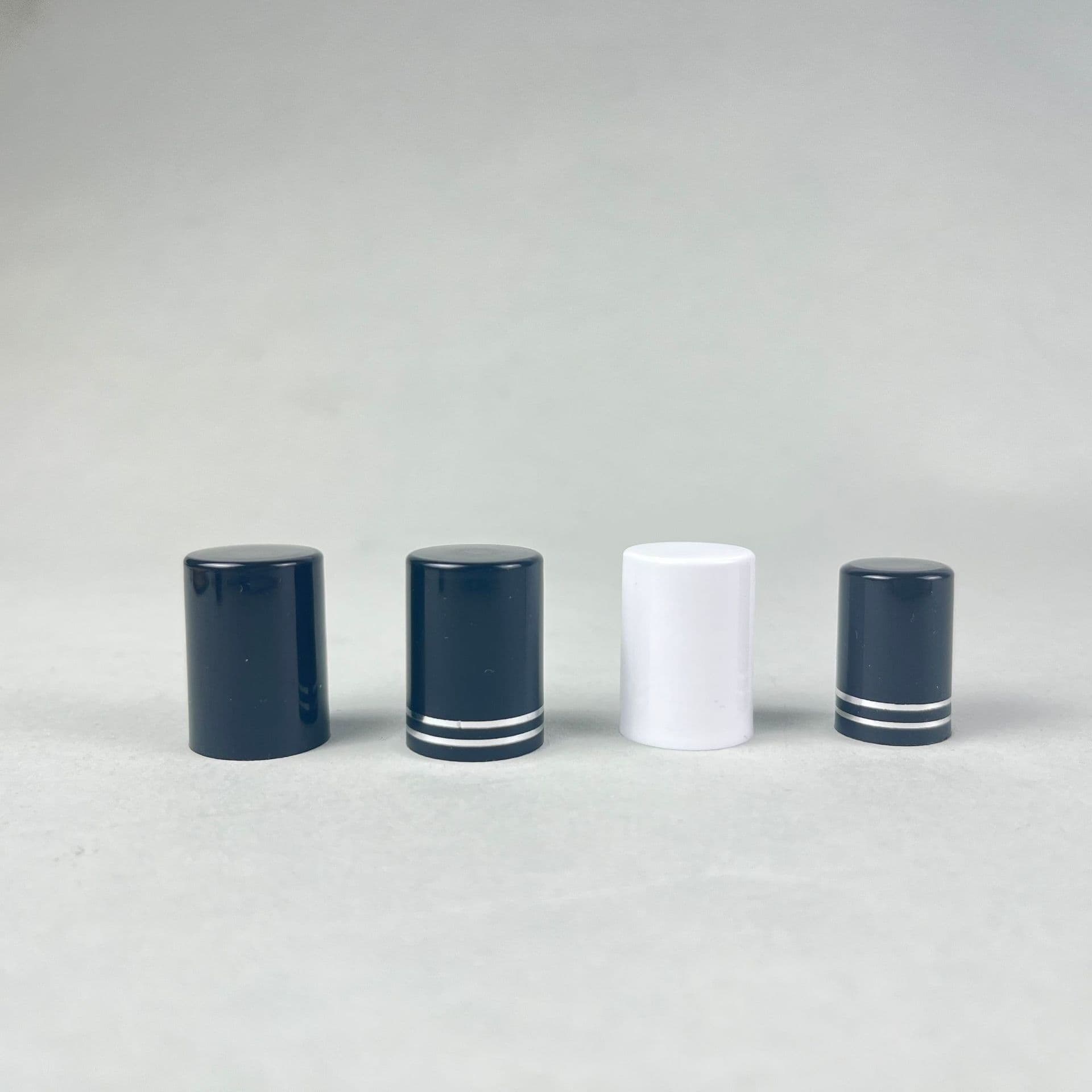 High-Quality Aluminum Cap for Bottles, Universal Replacement Plastic Bottle Cap with Colored Aluminum Cover, Cosmetic Bottle Cap