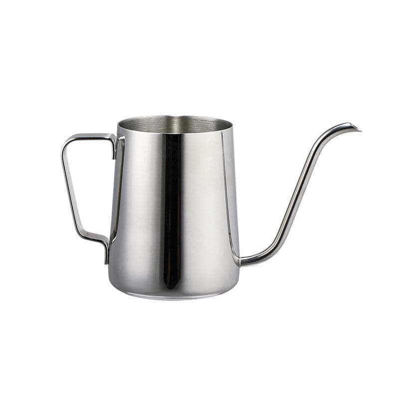 Thickened stainless steel pointed mouth long mouth thin mouth hanging ear coffee utensil kettle hand brewing 600ml hand brewing kettle