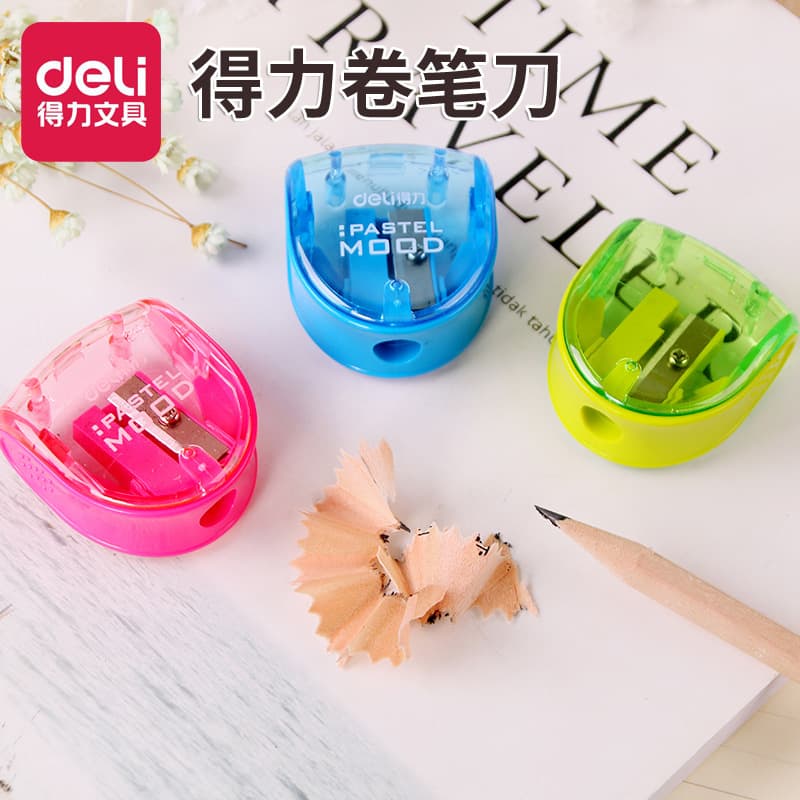 Deli Stationery Model 0578 Small Pencil Sharpener - Children's Pencil Sharpener Wholesale
