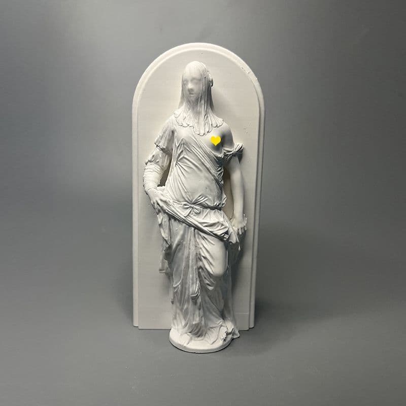 Paris Louvre Museum replica figure art sculpture plaster statue decoration desktop ornament diffuser stone gift