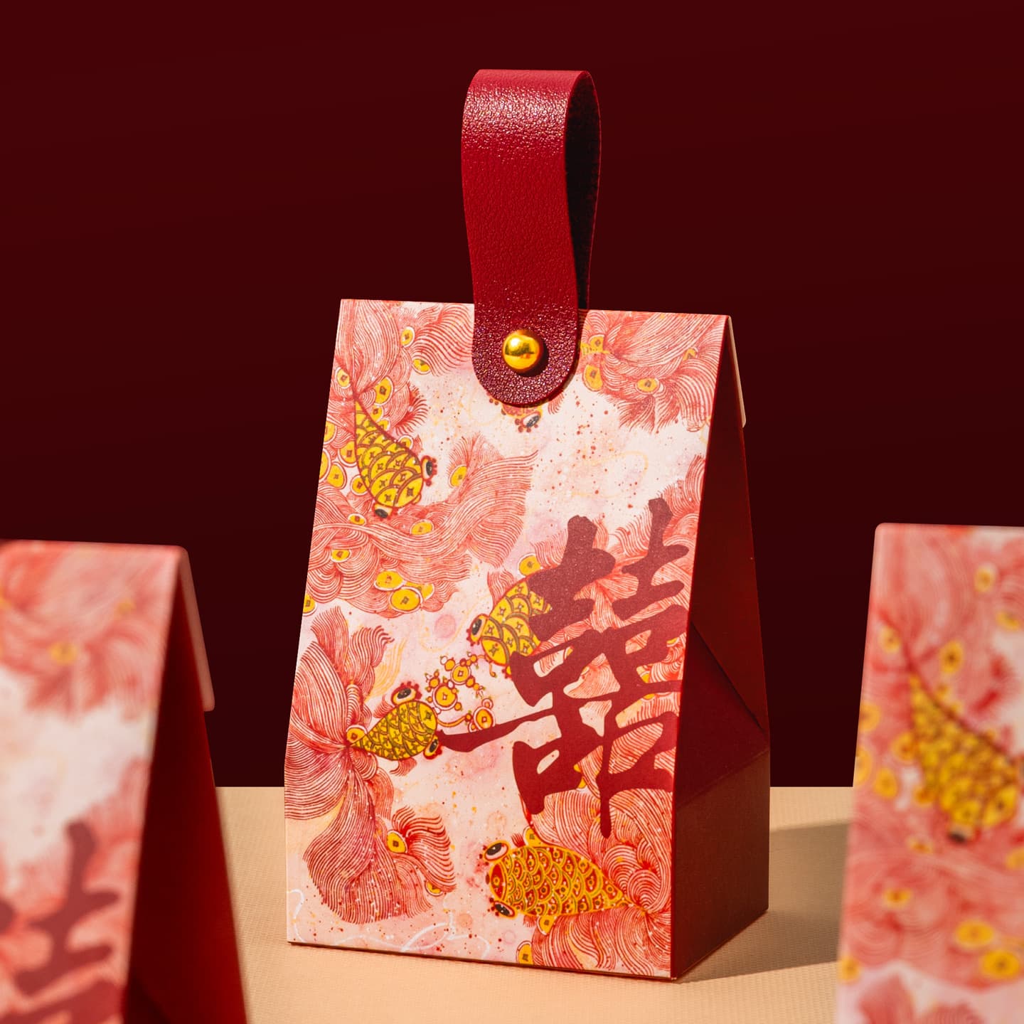 2026 New Original Wedding Candy Box Favor Return Gift Engagement Marriage Wedding Packaging Candy Bag Premium Unique