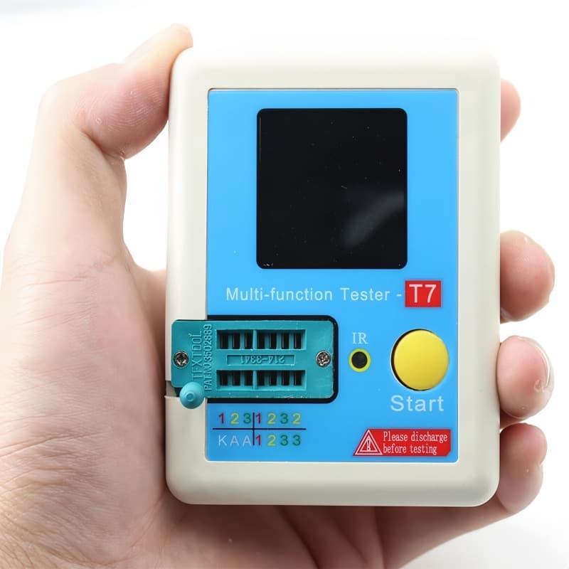 LCR-T7 High-Speed Transistor Tester, Full-Color Graphic Display Multifunctional Tester