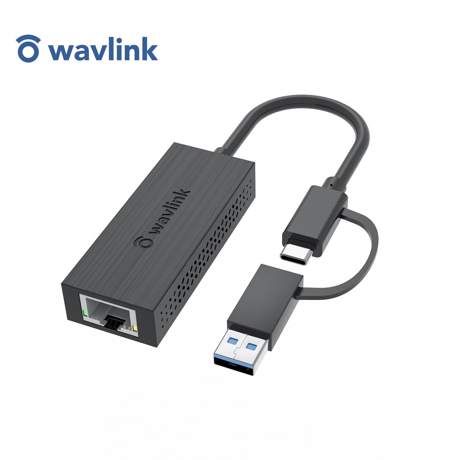2.5G External Ethernet Adapter USB/Type-C Gigabit Wired Network Card to RJ45 Interface Converter