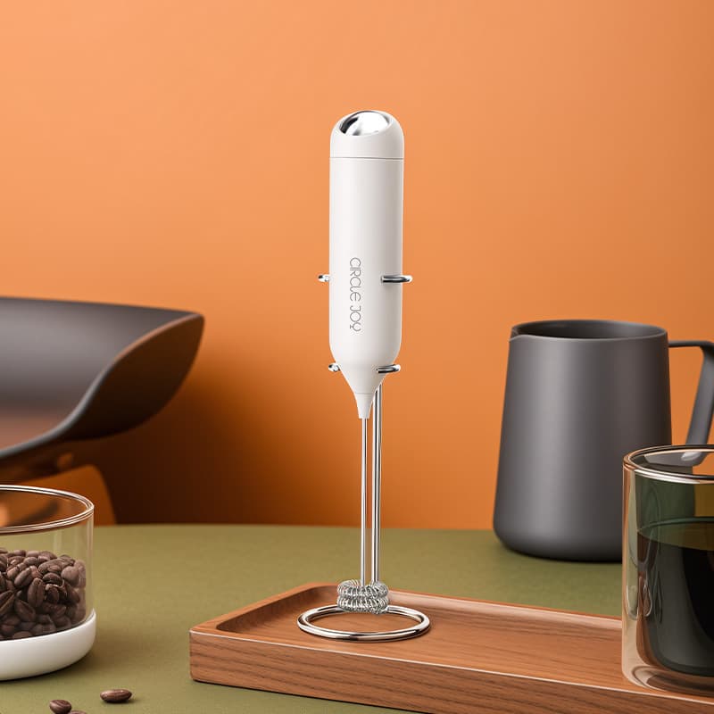 Circle Joy Milk Frother Coffee Frother Household Egg Beater Electric Milk Frother Mixer