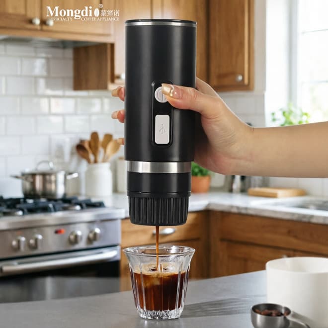 Capsule coffee machine portable fully automatic coffee grinder espresso large and small capsule coffee machine