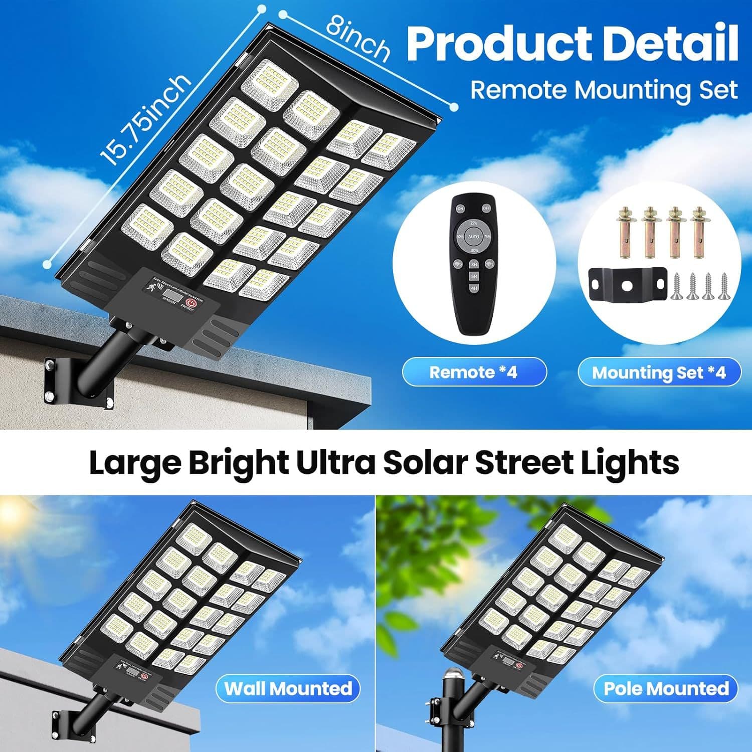 Cross-border new solar lamp integrated street lamp foreign trade hot-selling small wall lamp courtyard human body sensor street lamp manufacturer