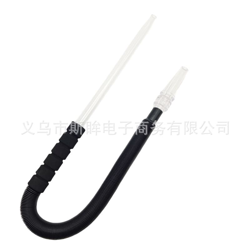 Arabic Hookah Accessories PVC 1.8m Hookah Hose Glass Tube Sponge Handle Hookah Hose