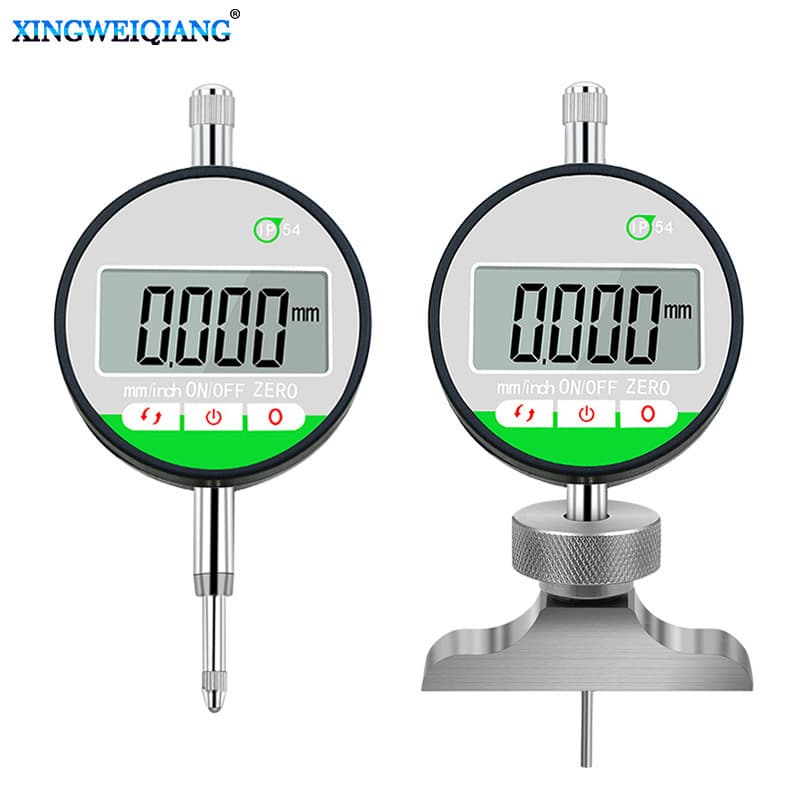 Depth Indicator Base IP54 Waterproof and Dustproof Touchscreen Digital Micrometer Base Depth Gauge Stand
