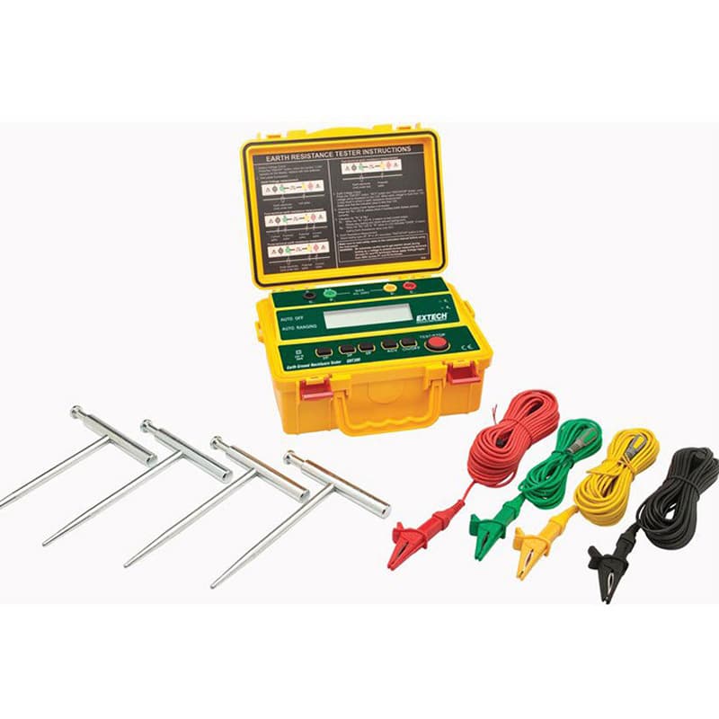 Extech GRT300 Multifunctional 4-Wire Ground Resistance Tester Current Voltage Detection Electrical Equipment