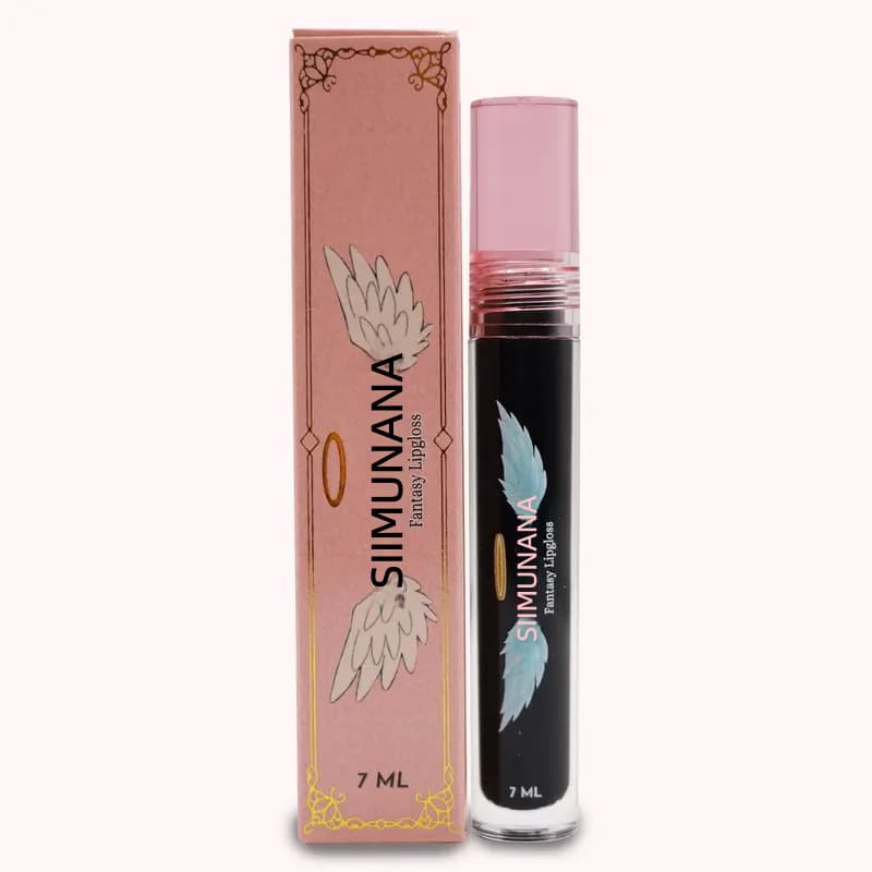 Cross-border hot product TK hot black lip gloss vegetarian high quality private label black lip gloss Lip Color