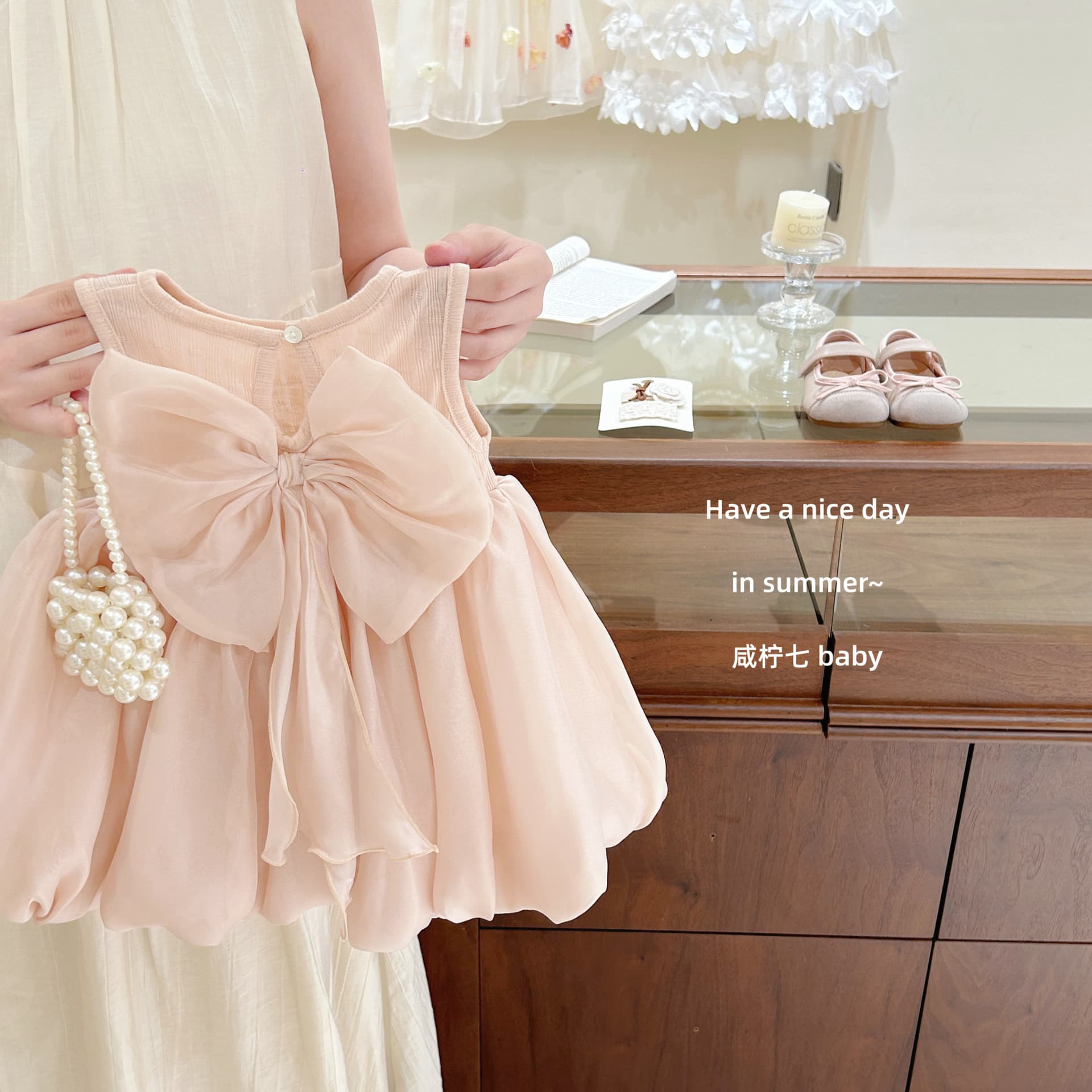 【Xian Ning Qi】The fugitive princess! Girls' princess dress, sundress, one-year-old dress, children's fashionable birthday dress
