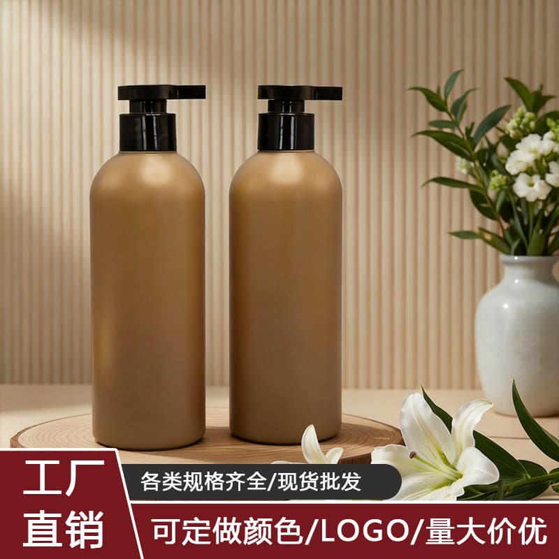 400ml PE shampoo and shower gel bottle, lotion bottle, pet shower gel bottle, cosmetic packaging material packaging bottle