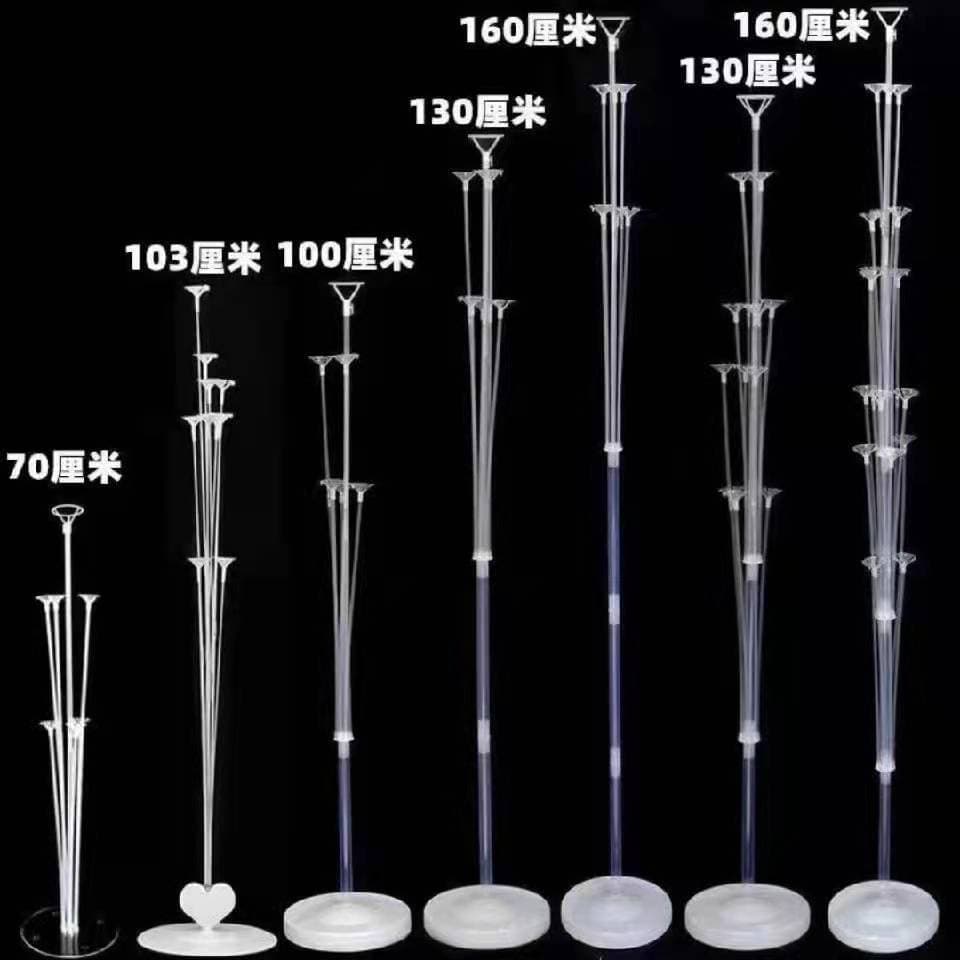 Wholesale Balloon Tree Display Stand Wedding Supplies Birthday Party Table Floating Column Floor Ticket Road Lead 13 Ball Balloon Tree