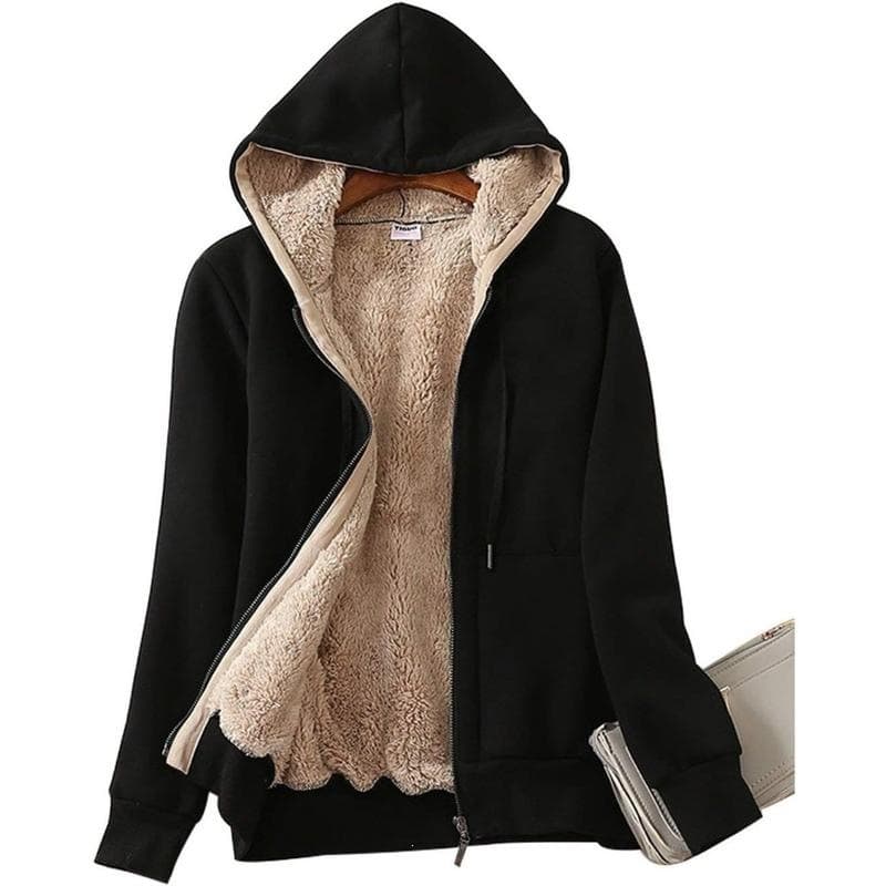 T 98761 Thick Fleece Hooded Sweatshirt