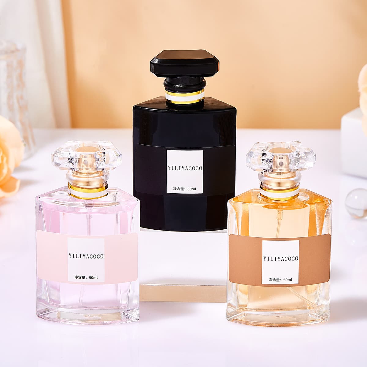 TikTok New Coco Women's Perfume High-End Alternative Fresh Light Scent Long-Lasting Live Streaming No Restrictions Wholesale Available