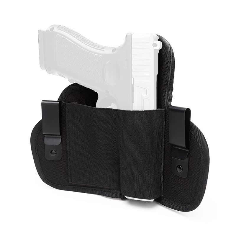 Amazon Cross-Border Left/Right Universal Concealed Pistol Belt Holster with Stitching, Tactical Waist Pack for Belt Wear