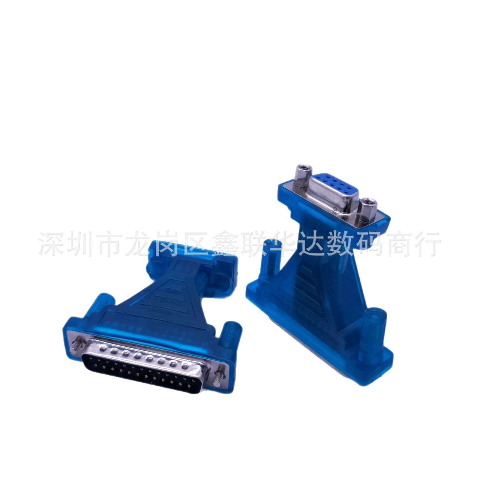 DB9 Female to 25-Pin Male Adapter, Serial to Parallel, 25-Pin to 9-Hole, DB9 Female to 25-Pin Converter