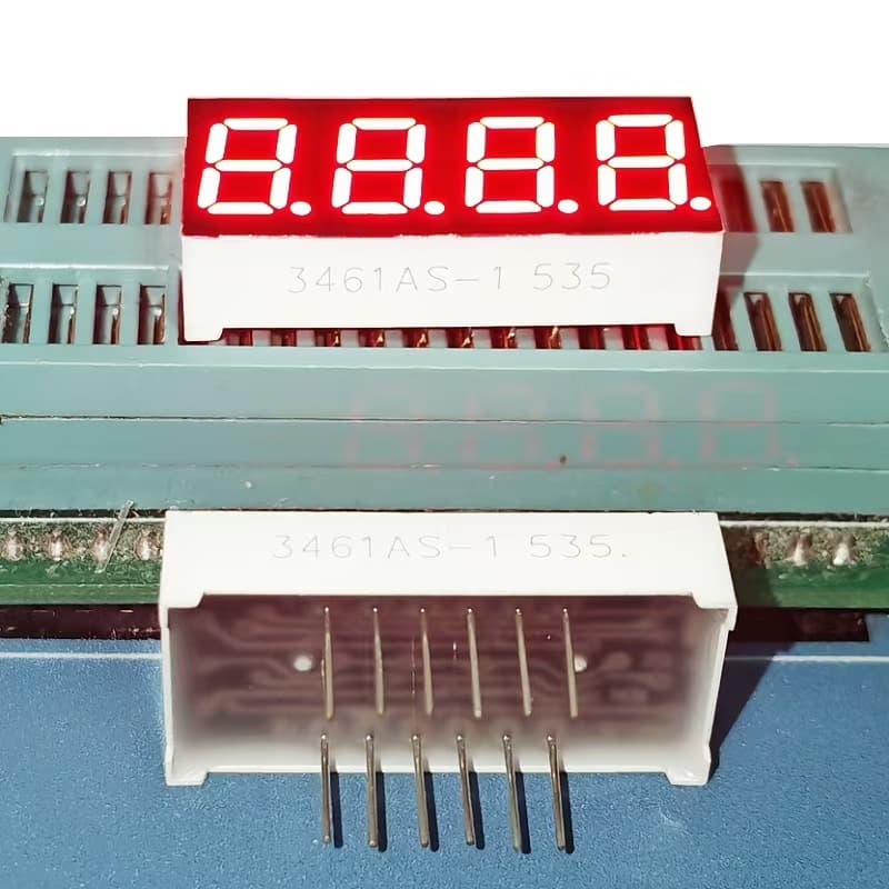 Factory supply 0.36-inch 4-digit LED display, high-brightness red, 3641AS common cathode, 3461BS common anode