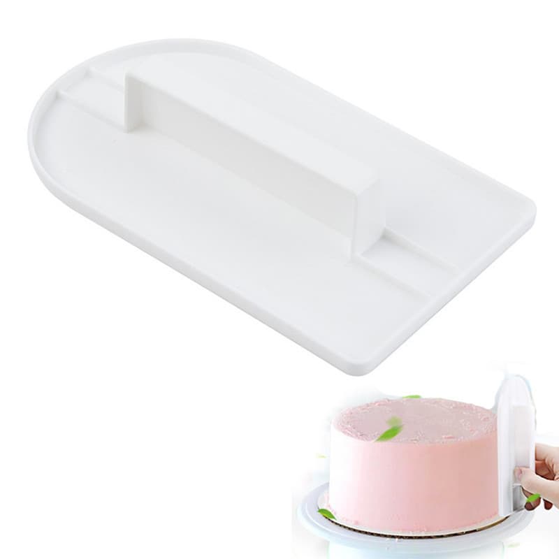 Fondant Cake Baking Tool Cake Surface Smoother with Handle Buttercream Smoother Tool