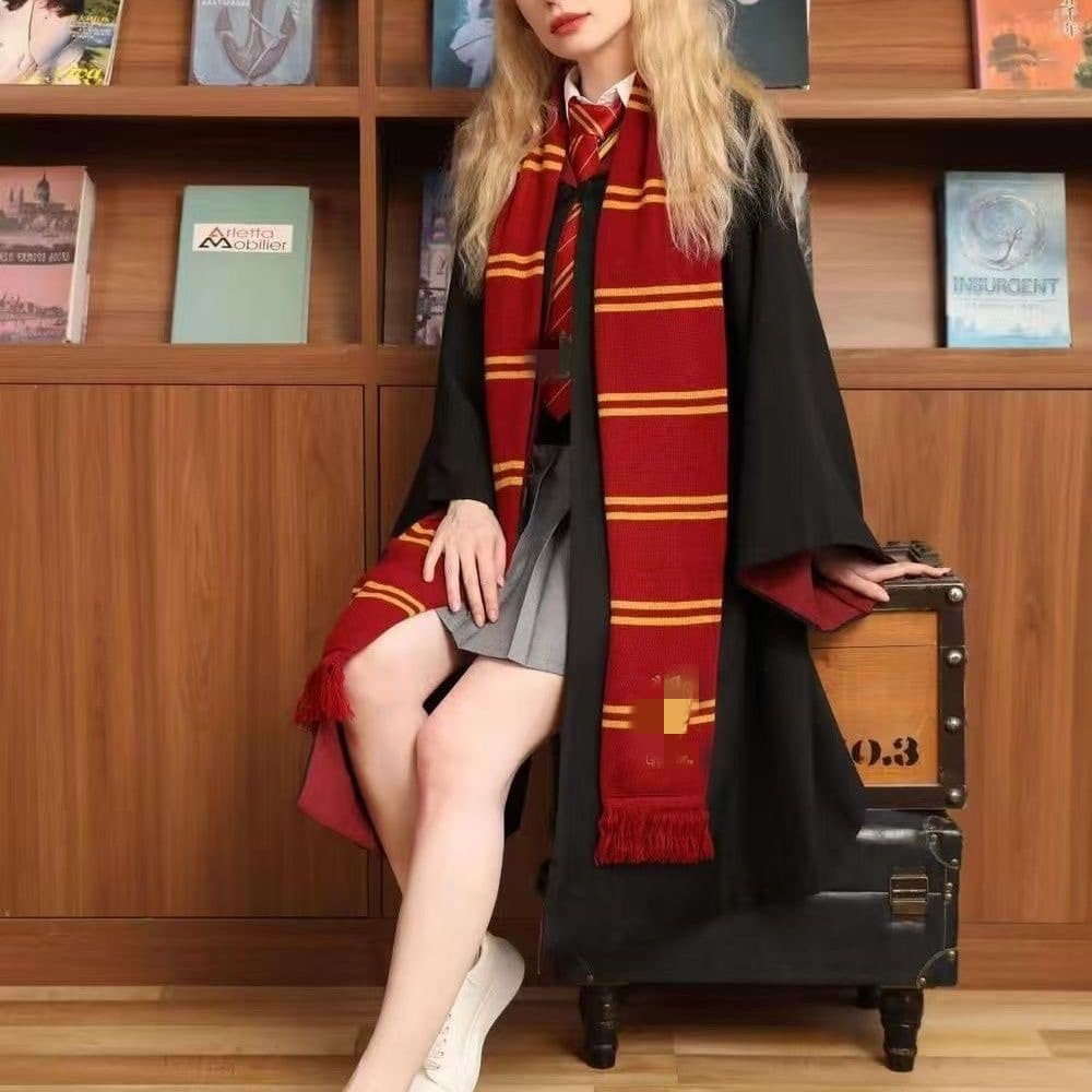 Harry Potter House Scarf Movie-Inspired Cosplay Costume Accessory Scarf Wholesale Drop Shipping