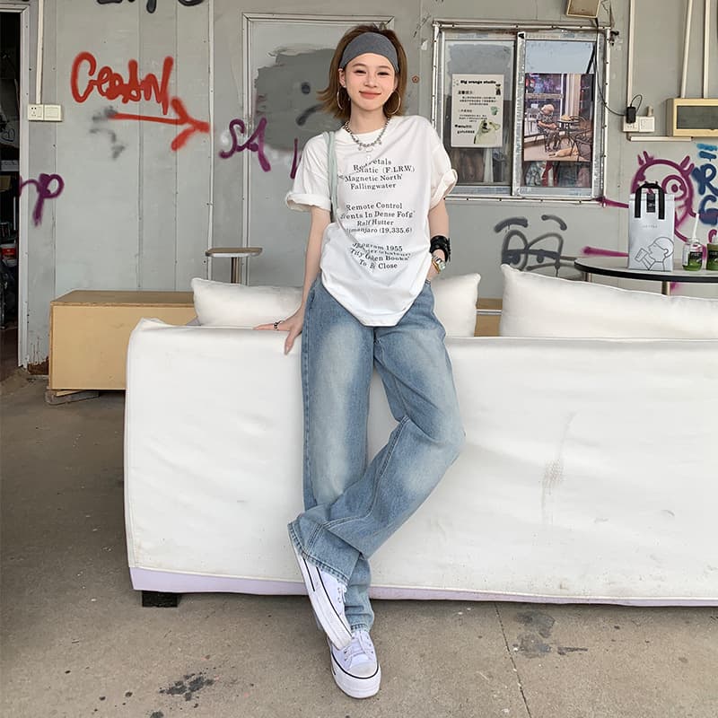 【BSF.cn】Easy Generation｜Back to School Days｜Classic Straight Leg｜Fresh and Timeless Denim