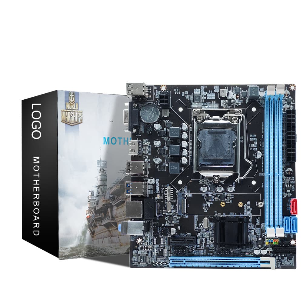 B75 Computer Motherboard CPU Suit Desktop 1155 Pin I3 I5 I7
