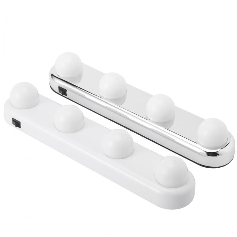 Cross-border Waterproof LED Makeup Mirror Light, Suction Cup No-drill Wall Light, Portable Fill Light, Spotlight, Cabinet Light