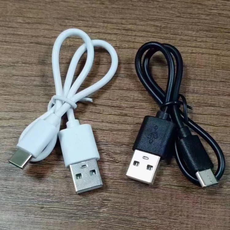 Wholesale two-core Type-C interface charging cable, universal for small fans/earphones/humidifiers, small appliances matching cable