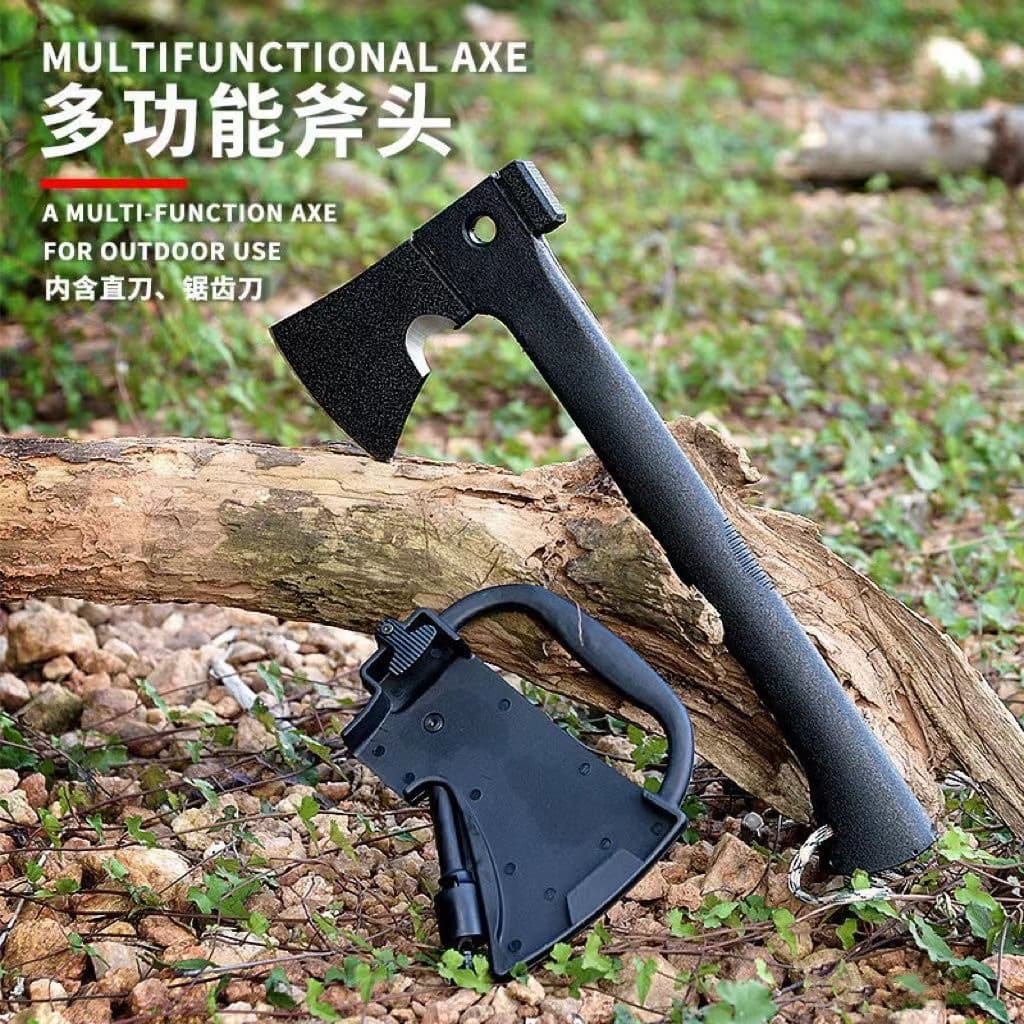 Factory Direct Outdoor Axe, Camping Gear, Wood Splitting Axe, Battle Axe, Multifunctional Logging Axe