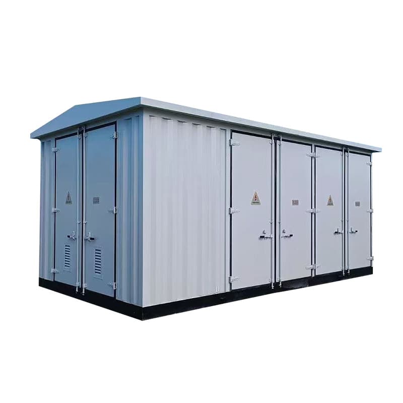 European-style box-type substation 630kva box-type transformer 800kva box-type substation photovoltaic prefabricated cabin complete set distribution room