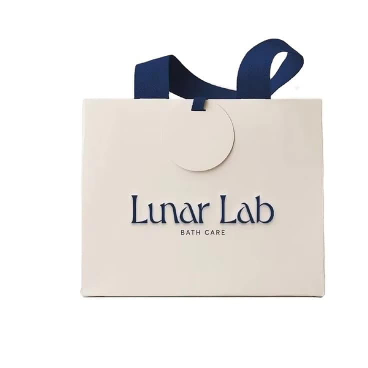 Custom Gift Bag Handbag Paper Bag Kraft Paper Bag Luxury Brand Clothing Paper Bag Cutting Die LOGO Wedding