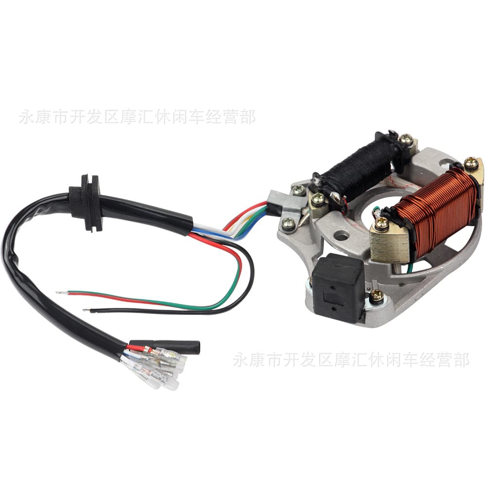 Off-road motorcycle ATV ATV curved beam accessories 50-110CC electric start DY100 coil magneto stator