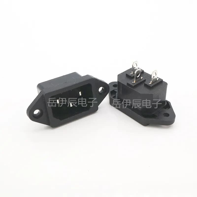 AC-04 Power Socket AC-04 Three-Pin Figure-8 with Ears Power Socket AC-05