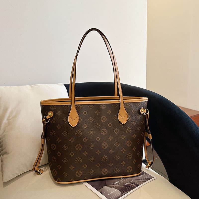 Printed Handbag for Women 2026 New Trendy European American Fashion High-End Large Capacity Shoulder Bag Casual Versatile Tote Bag