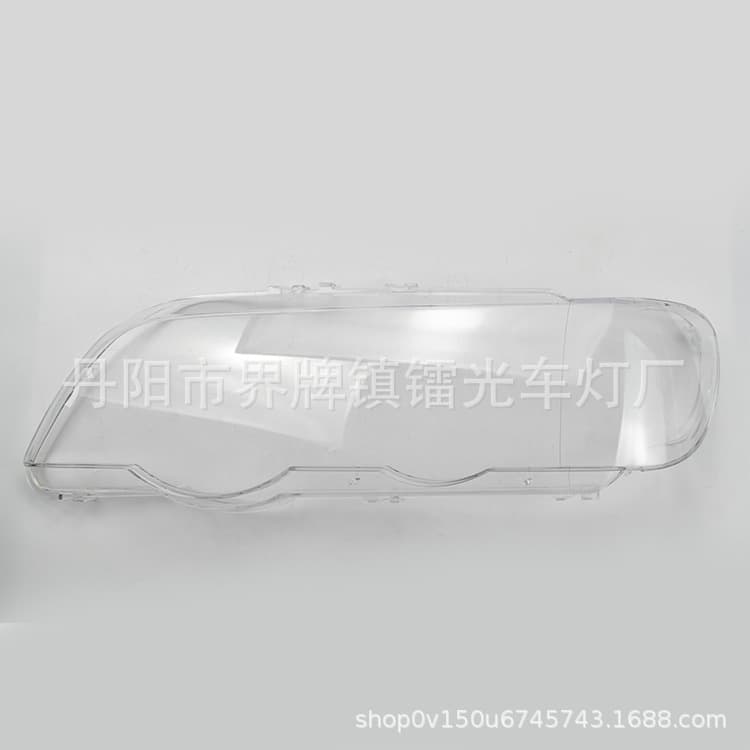 For BMW X5 E53 Headlight Lens 00/01/02/03 Models Front Headlight Lens Transparent PC Lens Cover