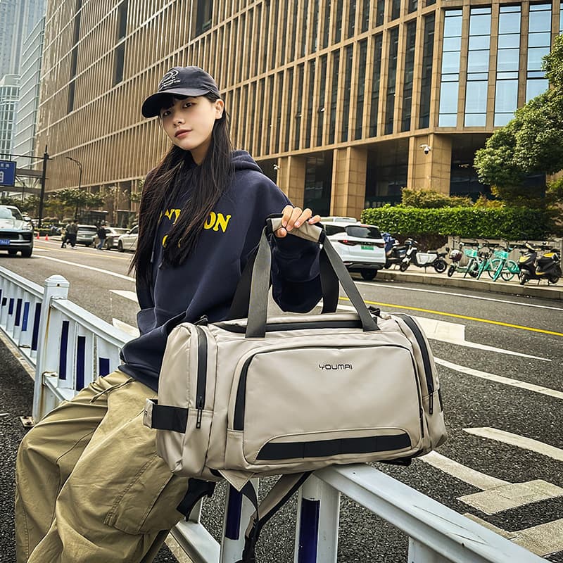 Large Capacity Wet-Dry Separation Travel Bag for Men, Outdoor Travel Duffel, Business Trip Luggage Bag, Export Backpack, Gym Backpack