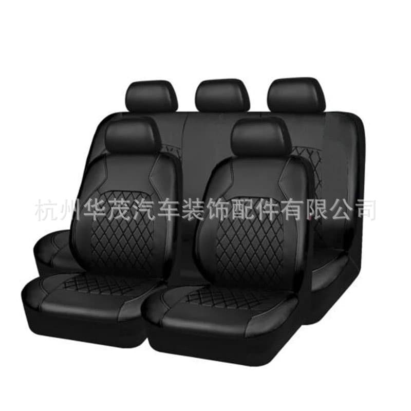 Cross-border Amazon sourcing, foreign trade car seat covers, single-line diamond quilted leather, artificial PU leather, eBay