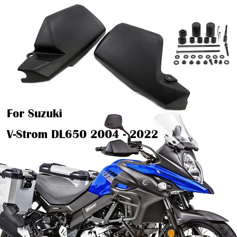 Compatible with Suzuki DL650 V-STROM 2004-2022 Hand Guards, Crash Protectors, Handlebar Wind Deflectors