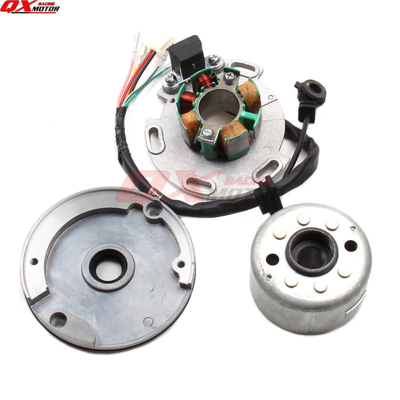LIFAN Lifan 150 150cc Horizontal Engine High-Speed Magneto, Coil, Stator, Rotor, Oil Seal Disc